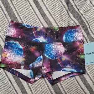 Fleo disco ball shorts